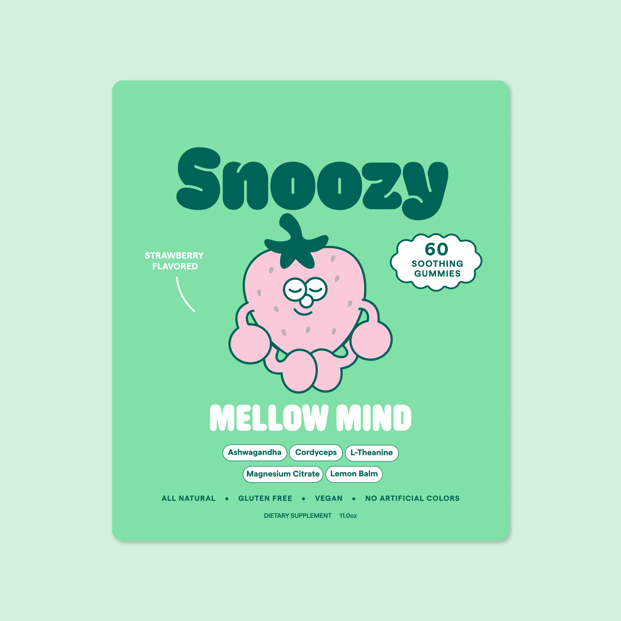 Mellow Mind: Soothing Gummies