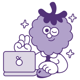 Snoozy fruit character